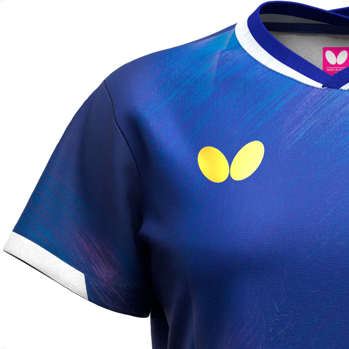 Butterfly Table Tennis - Infiria Lady Shirt - Blue - Logo